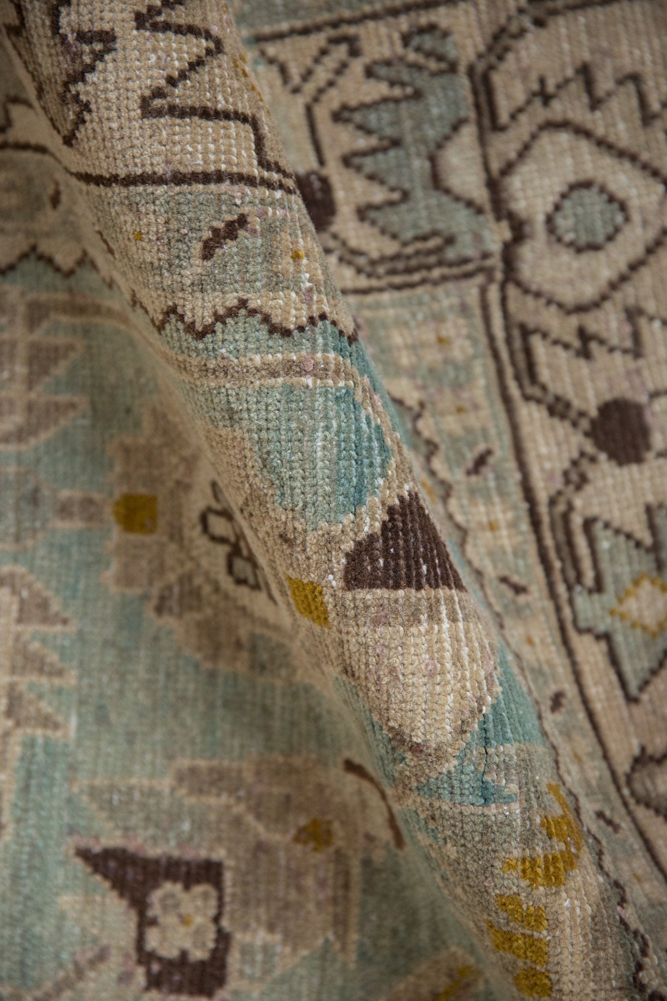 4.5x7 Vintage Distressed Hamadan Rug