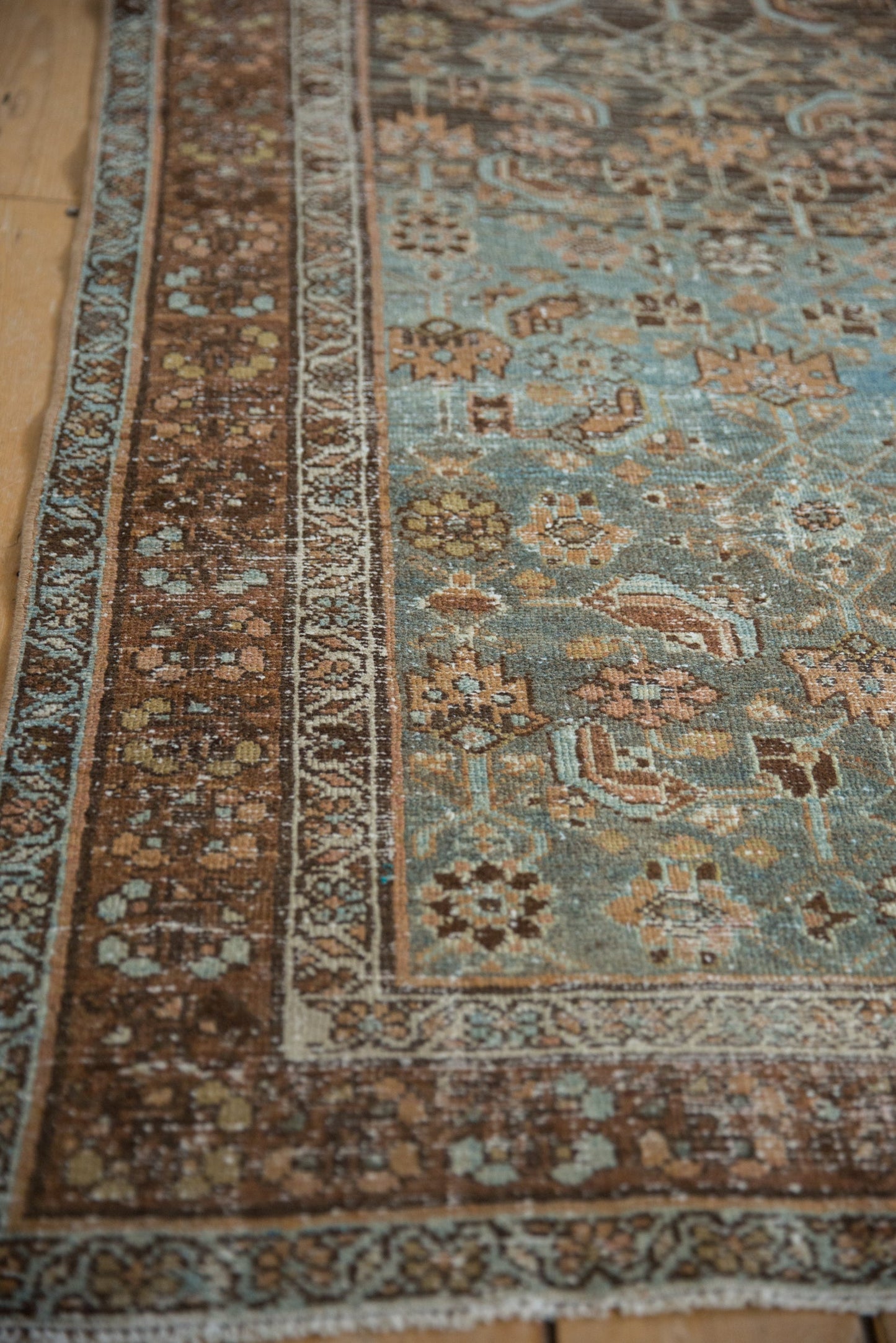 3.5x6 Vintage Distressed Malayer Rug