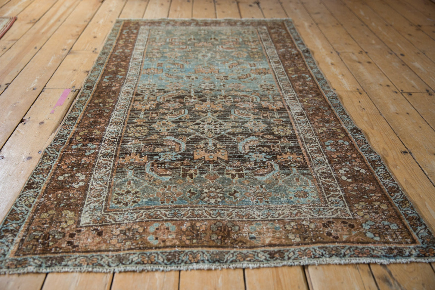 3.5x6 Vintage Distressed Malayer Rug