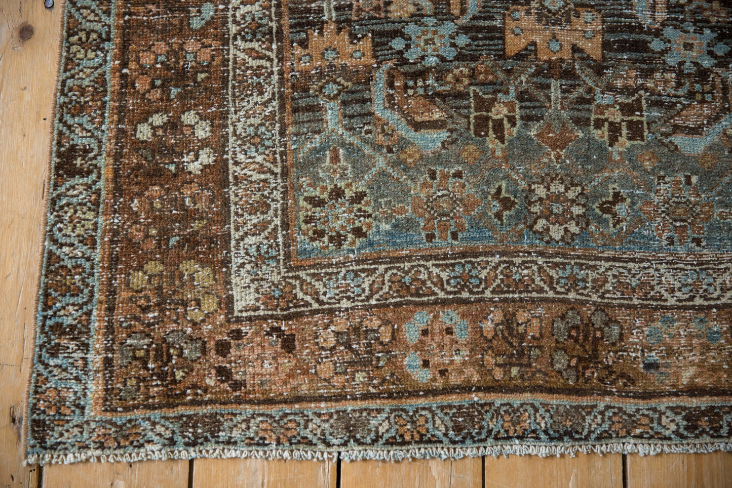 3.5x6 Vintage Distressed Malayer Rug