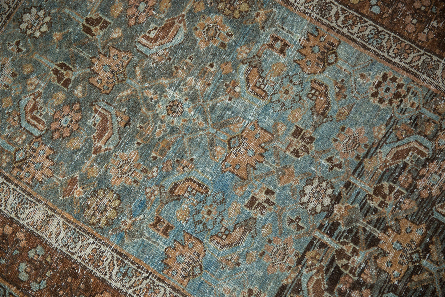 3.5x6 Vintage Distressed Malayer Rug