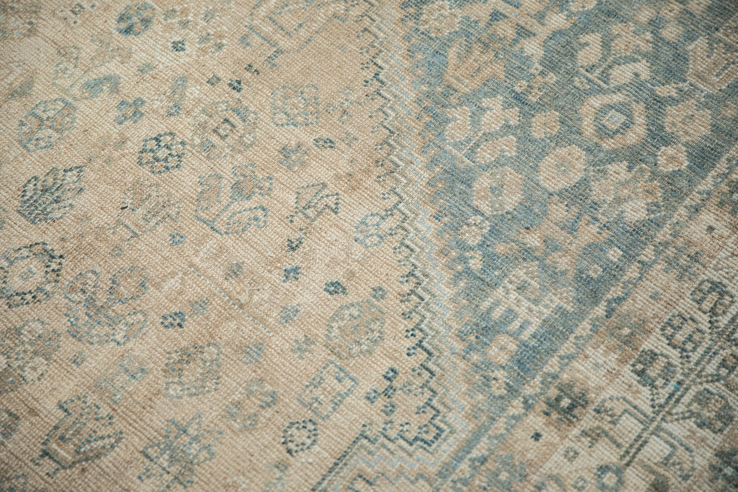 7x10 Vintage Distressed Qashqai Carpet