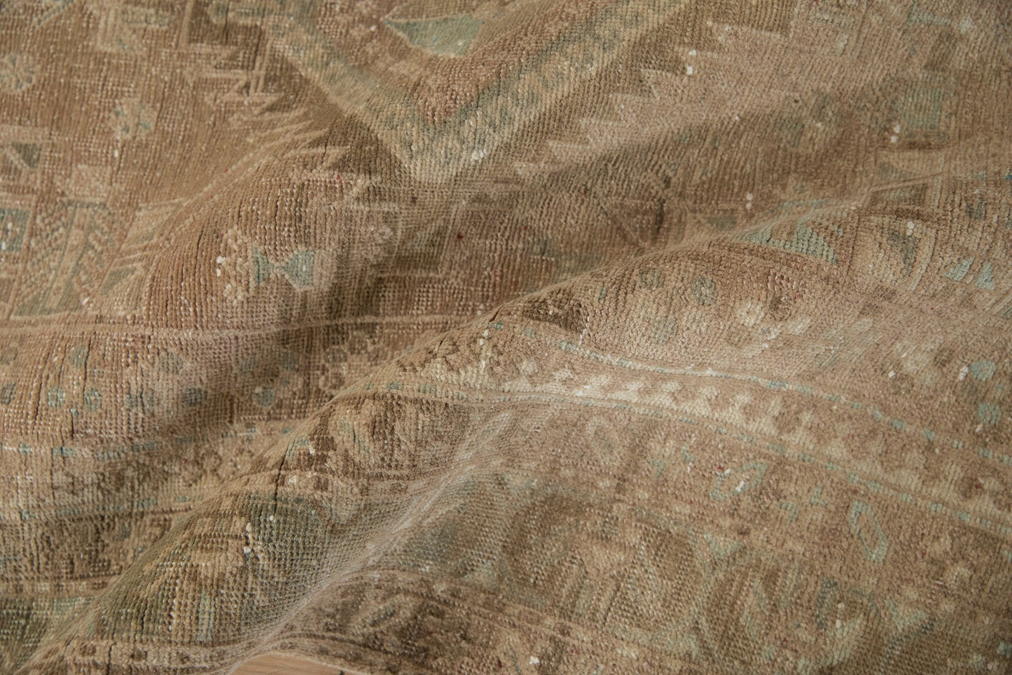 3.5x14 Vintage Distressed Serab Rug Runner