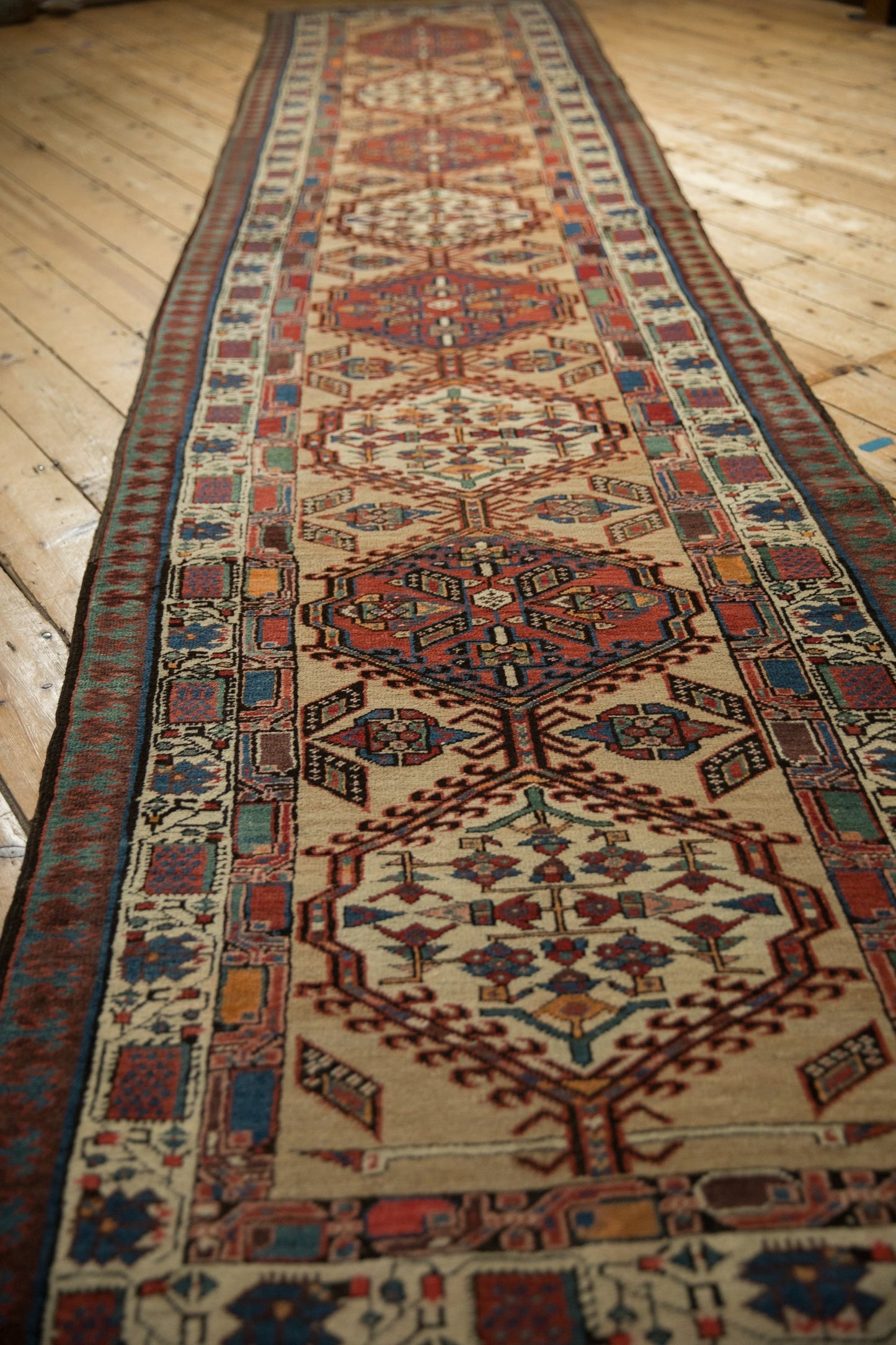 3x15 Vintage Serab Rug Runner