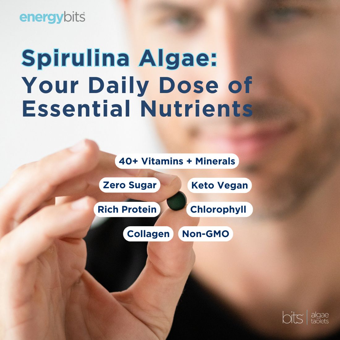 ENERGYbits® | Spirulina | Small Bag