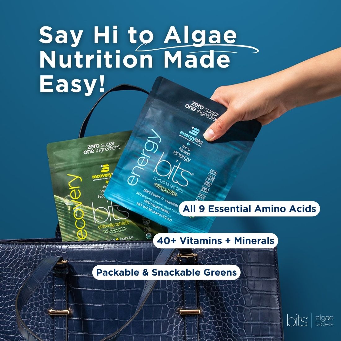 ENERGYbits® | Spirulina | Small Bag