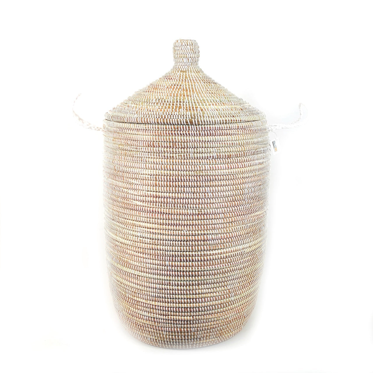 Dou Lid Storage Basket Monochrome White | Large