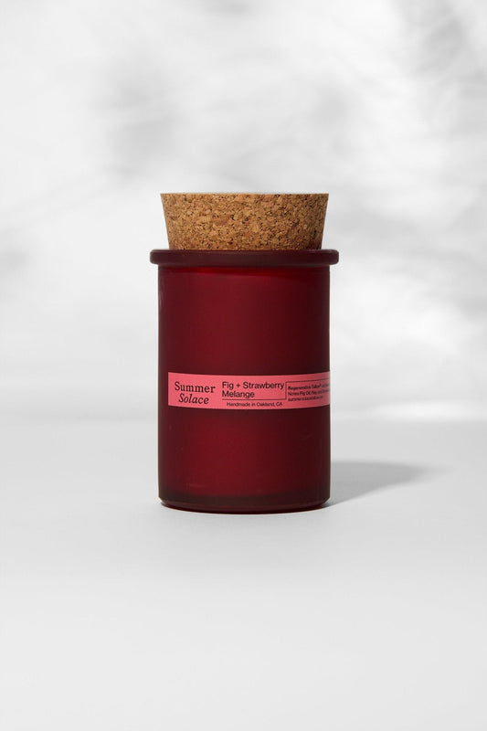 Fig & Strawberry Mélange – Tallow Candle | 6oz