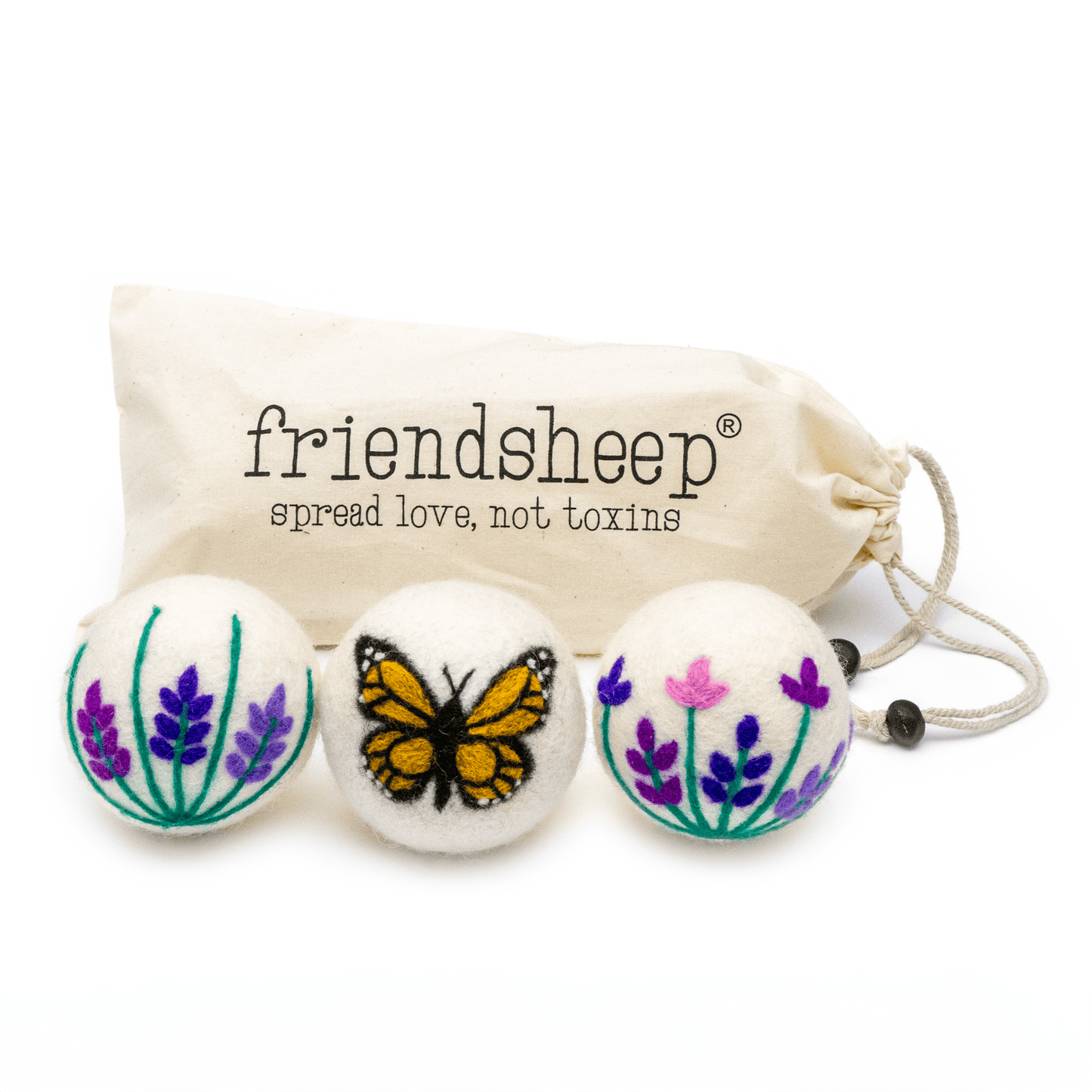 Butterfly Lavender Fields | Monarch Trio