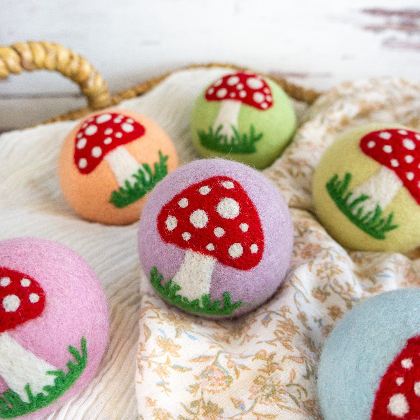 Meadow Mushroom Trio
