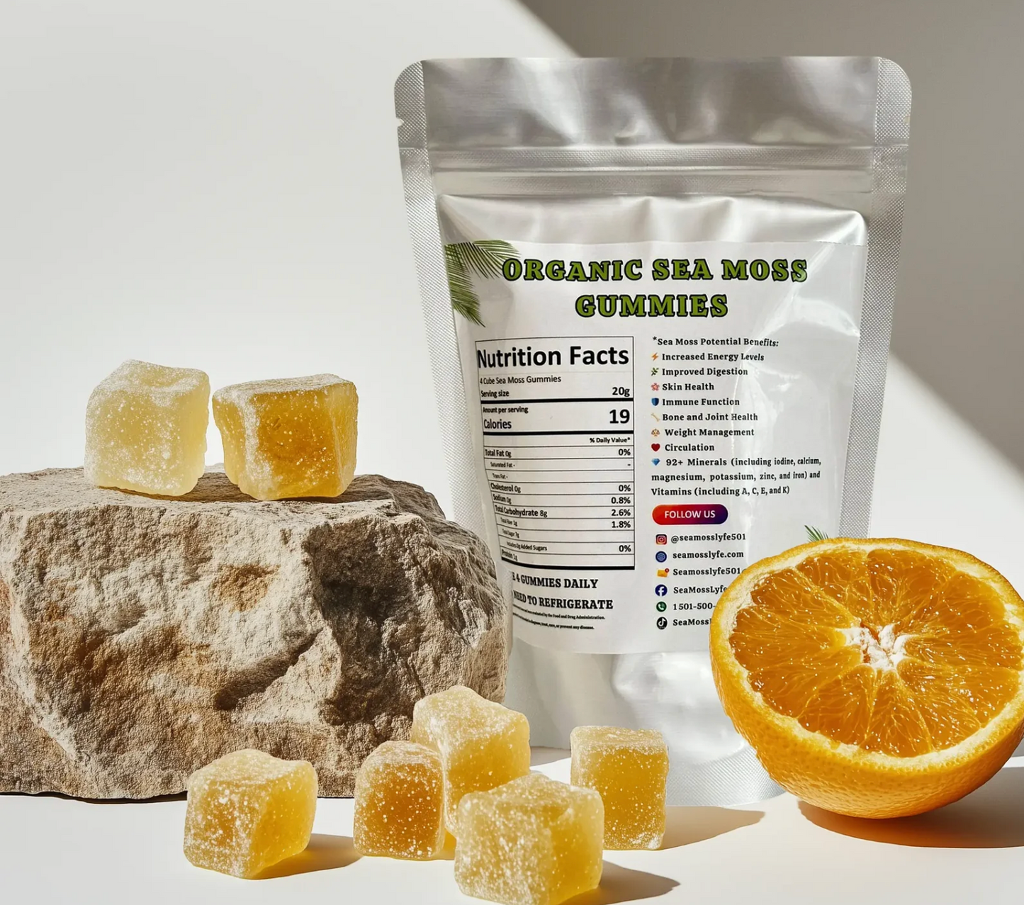 Sea Moss Paradise Pack Bundle | Gummies | 2 Gels Variety Pack