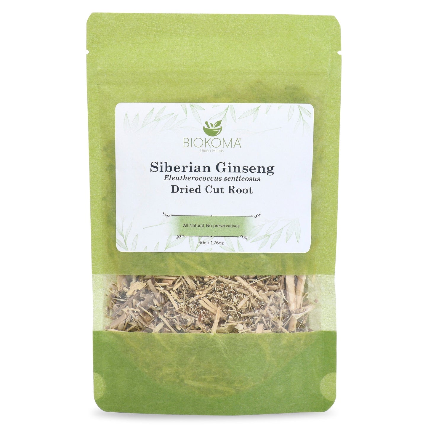 Siberian Ginseng | Premium Loose Leaf Dried Cut Root