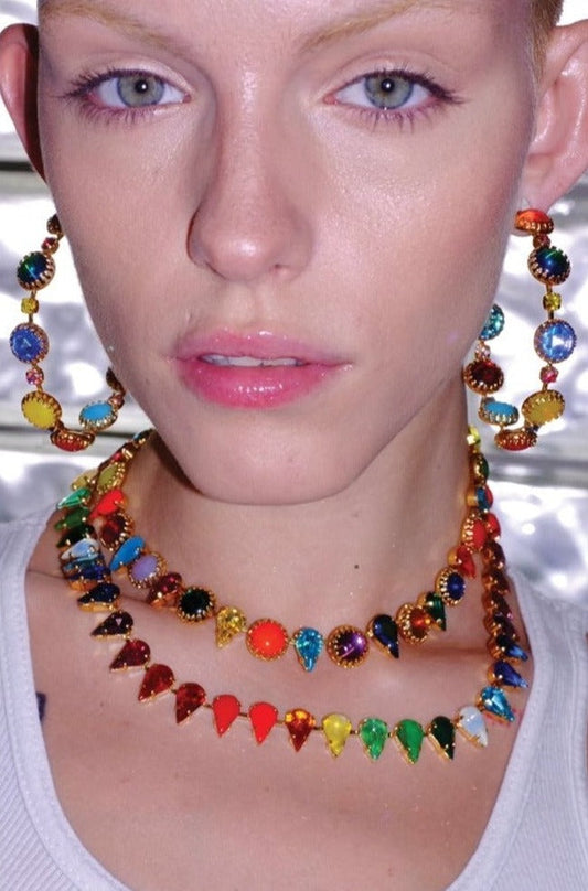 Layering Choker in Kaleidoscope | Gold