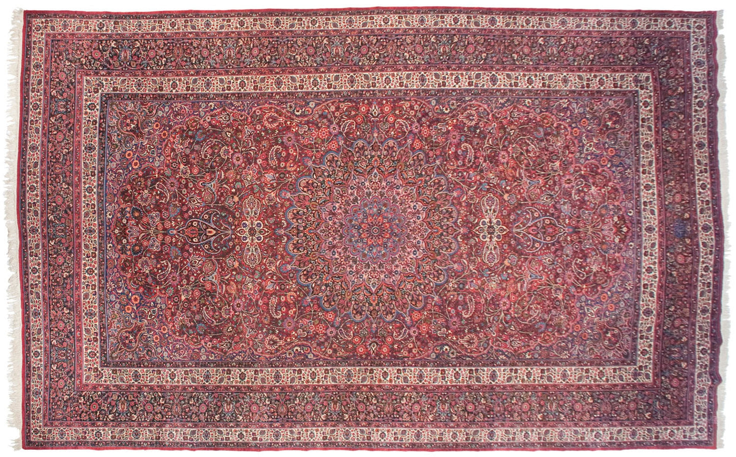 12x19.5 Vintage Fine Meshed Carpet