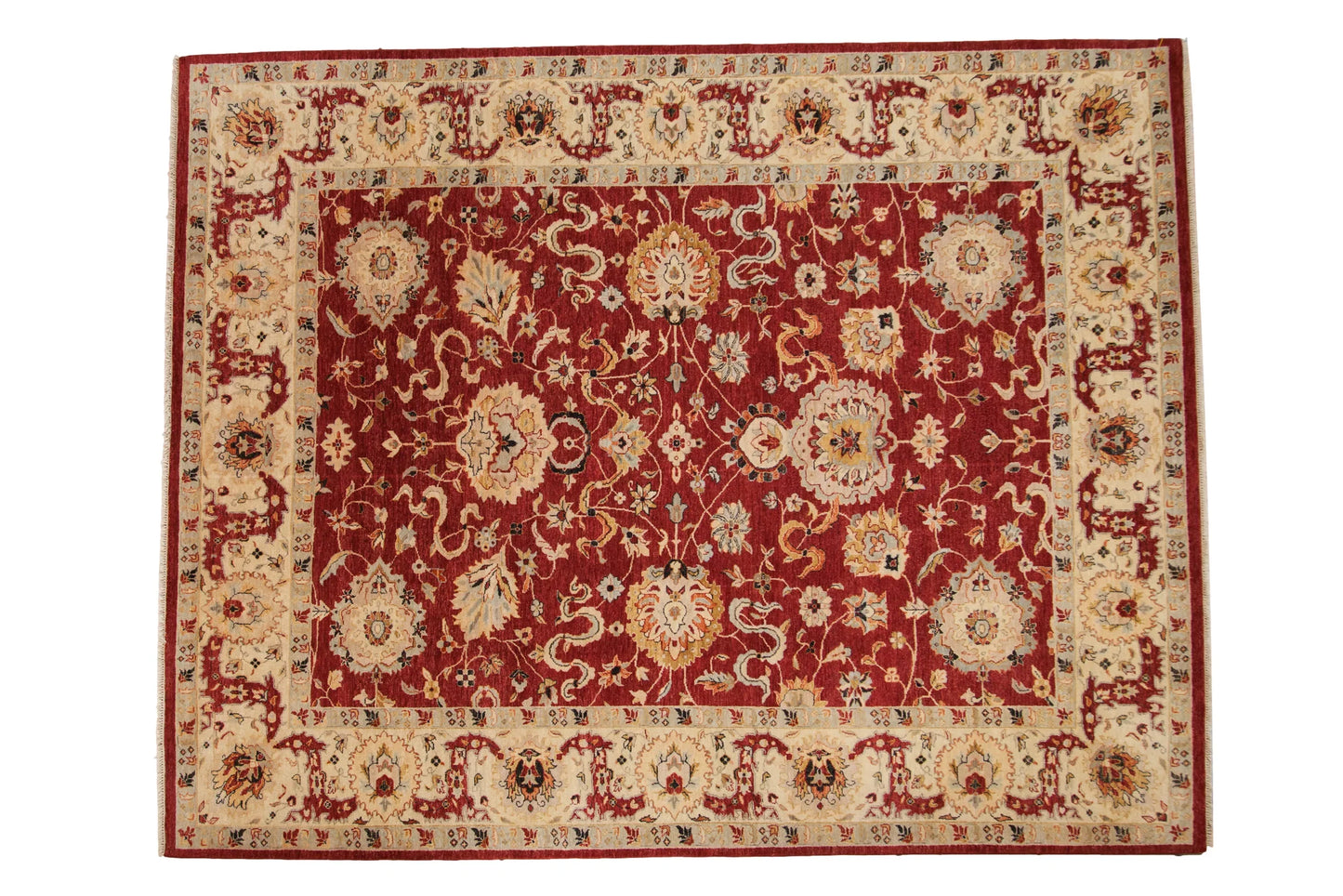 8x10.5 Indian Sultanabad Design Carpet