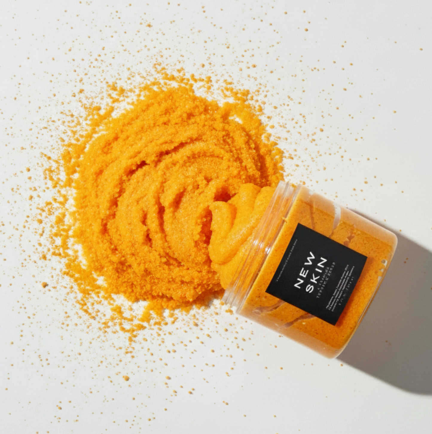 New Skin Foaming Turmeric Scrub