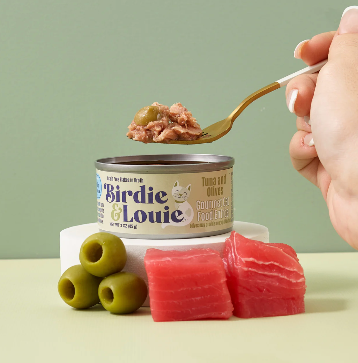Birdie & Louie | Tuna Olivies Cat Food