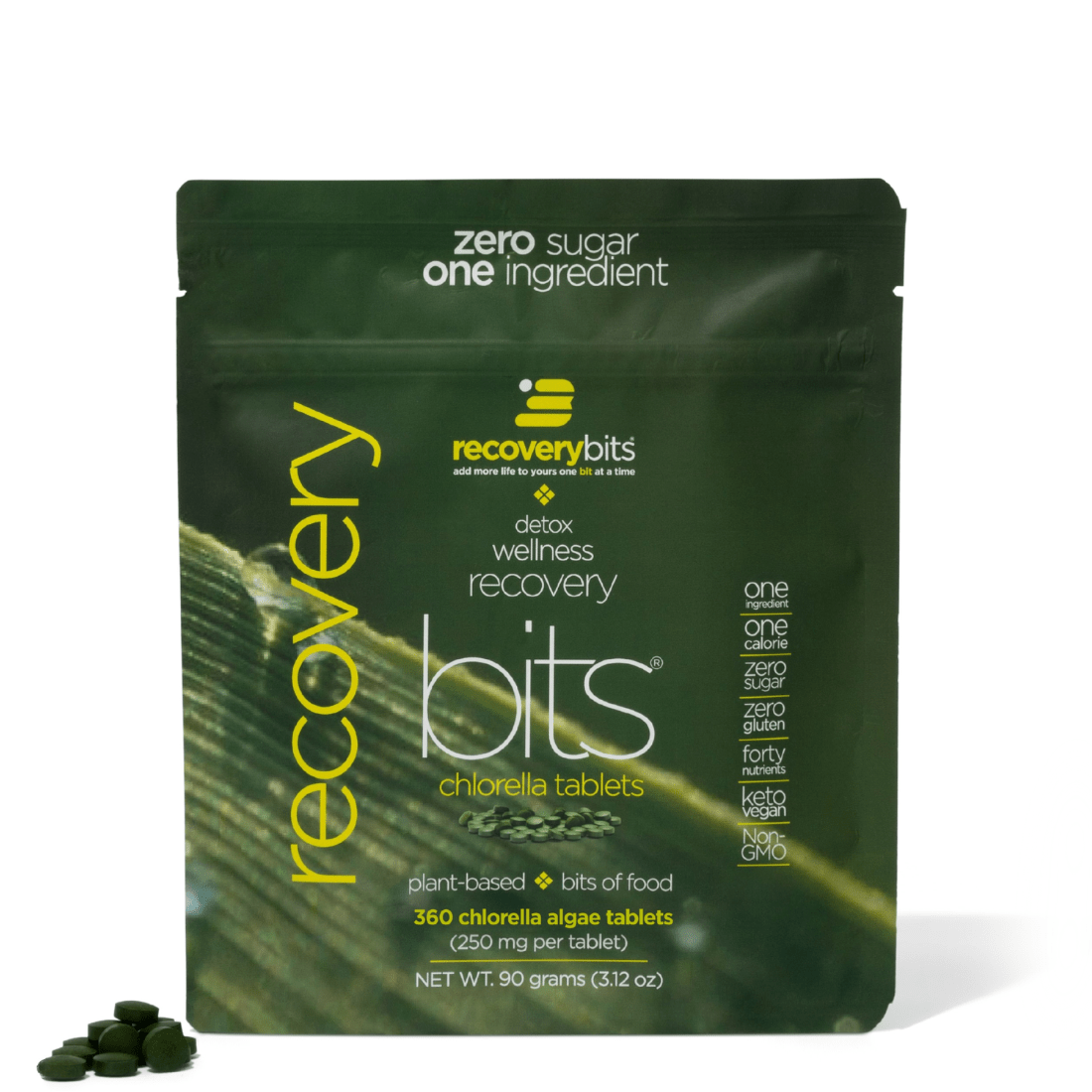 RECOVERYbits® | Chlorella Algae| Small Bag