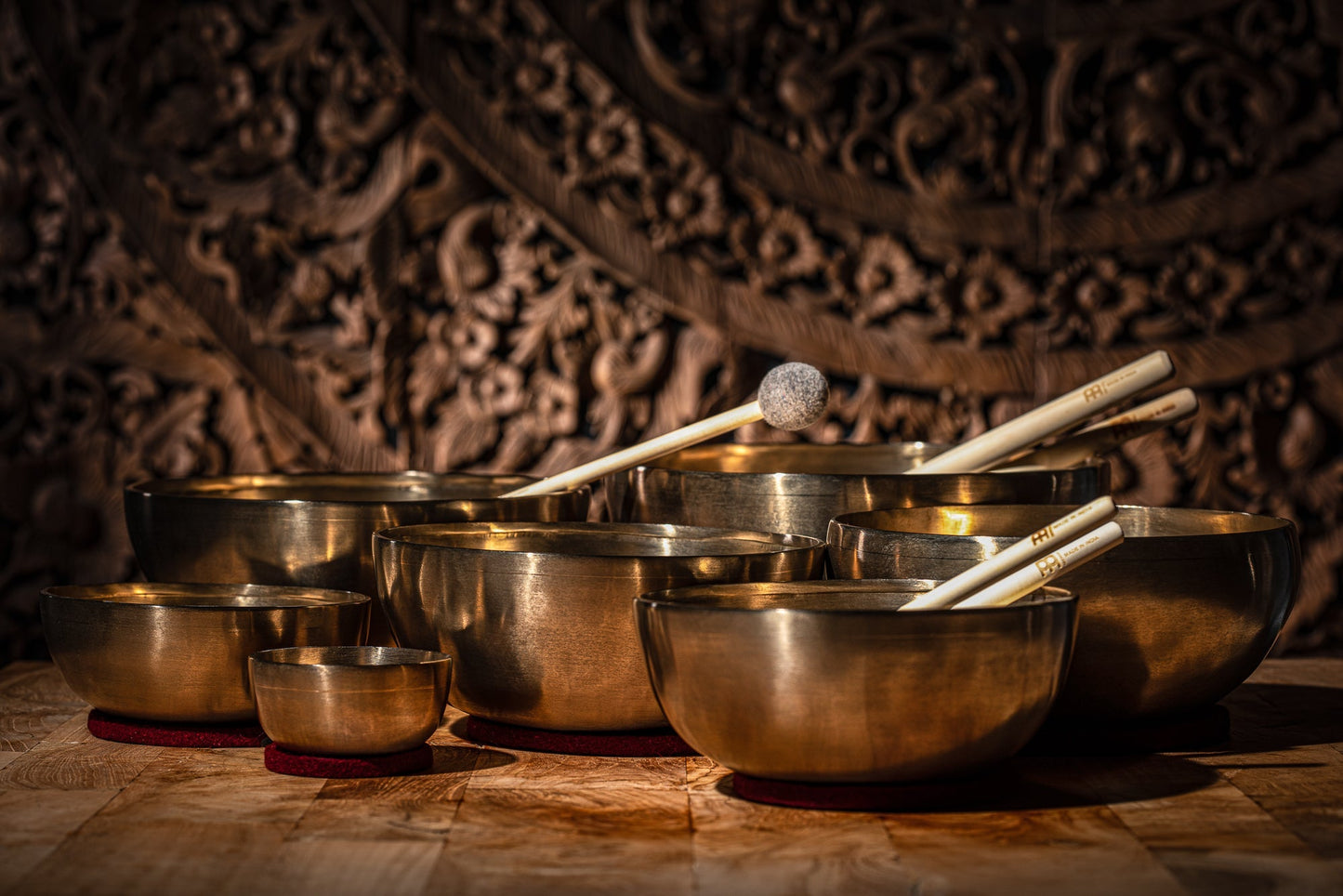 Chakra Metal Singing Bowl Set