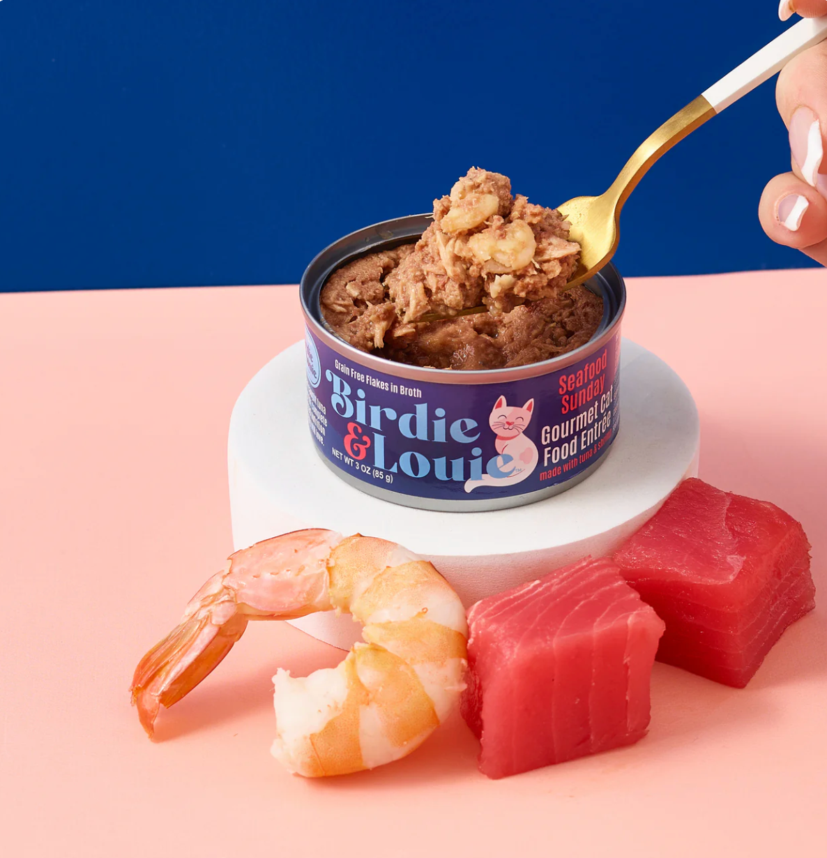 Birdie & Louie | Cat Food Seafood Sunday