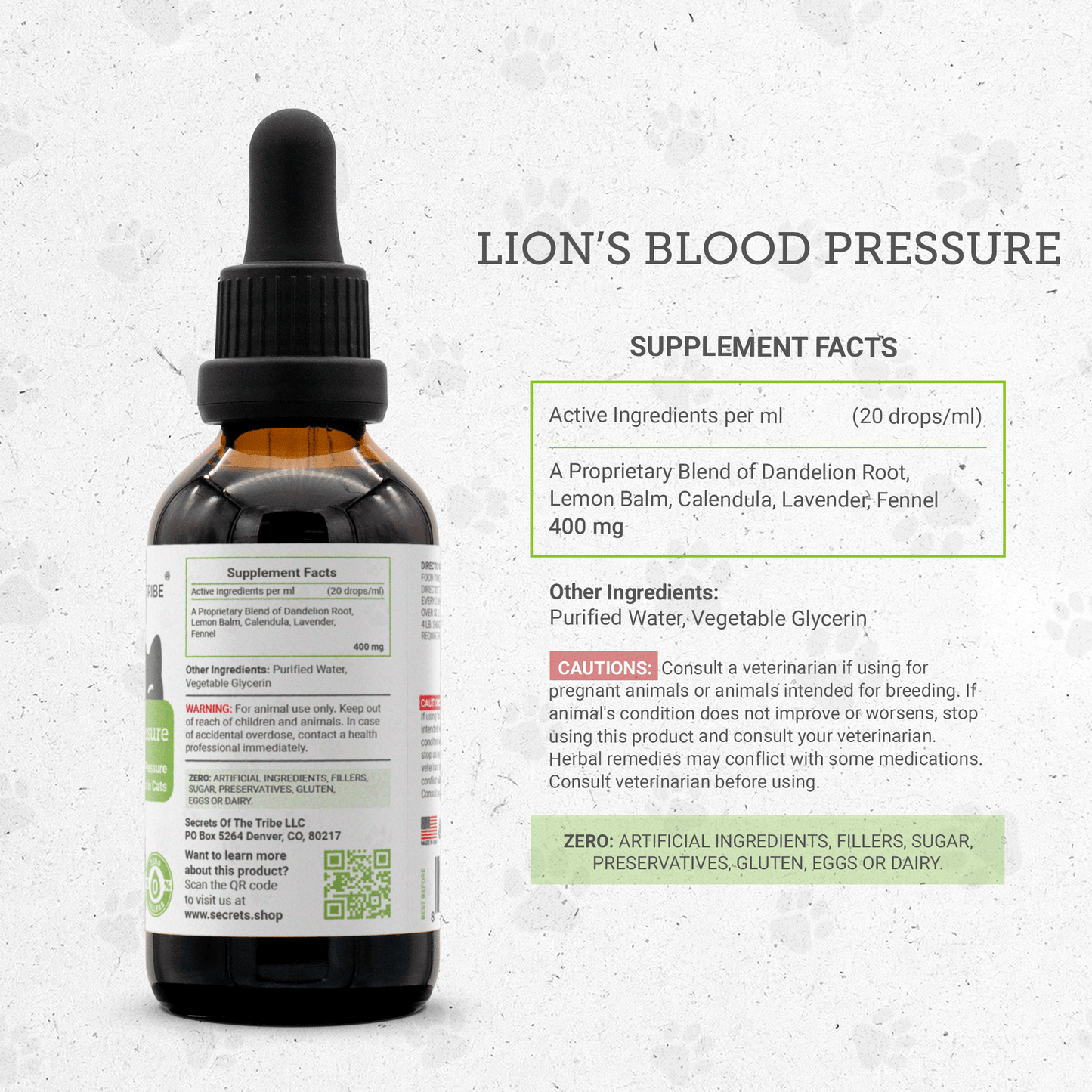 Lion's Blood Pressure | Healthy Blood Pressure Support in Cats