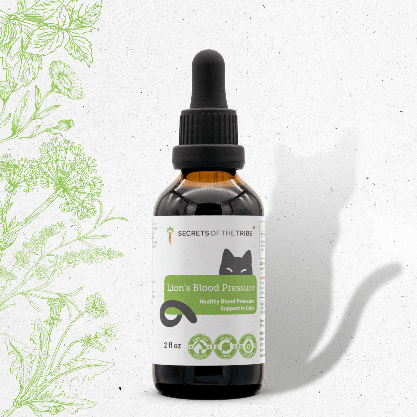 Lion's Blood Pressure | Healthy Blood Pressure Support in Cats