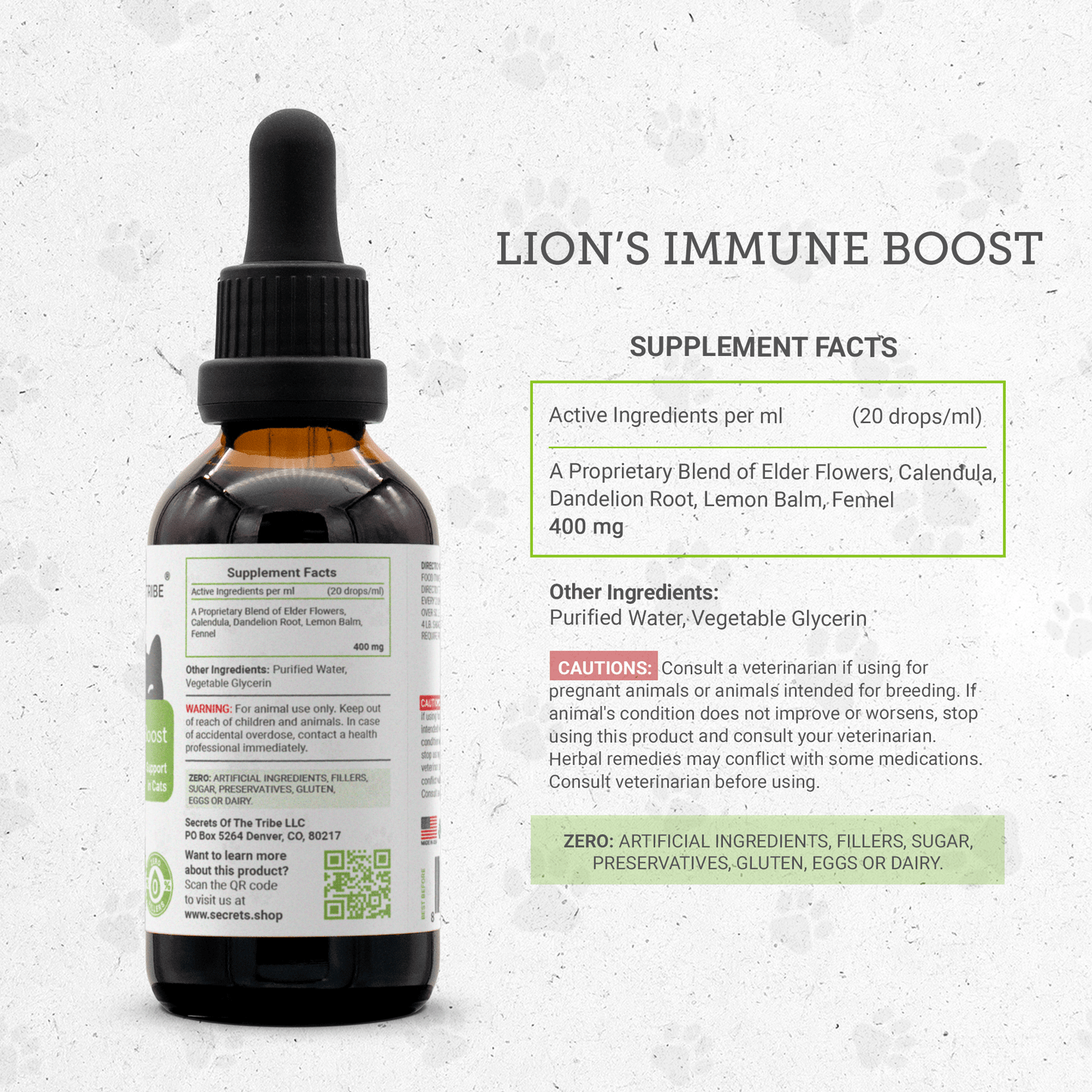 Lion's Immune Boost | Healthy Immunity Support in Cats