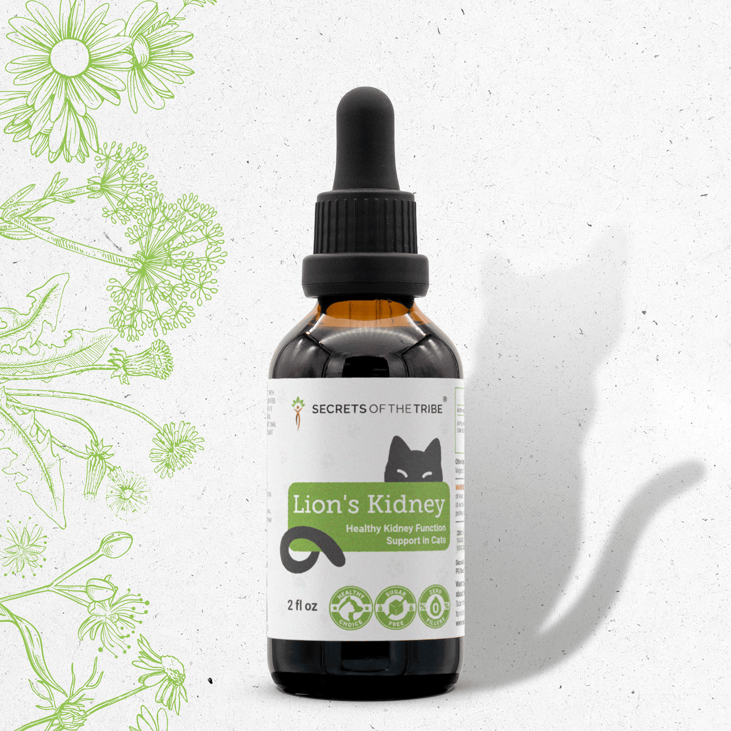 Lion's Kidney | Healthy Kidney Function Support in Cats