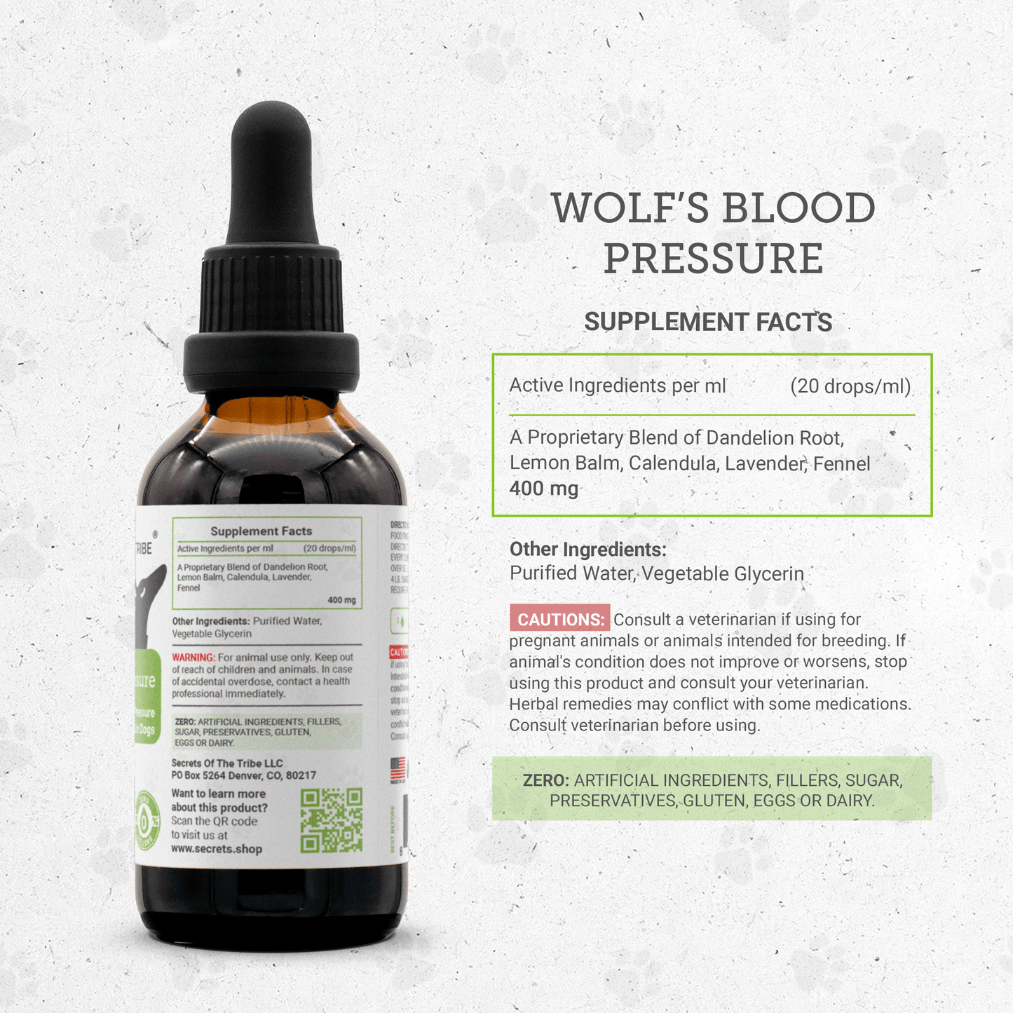Wolf's Blood Pressure | Healthy Blood Pressure Support in Dogs