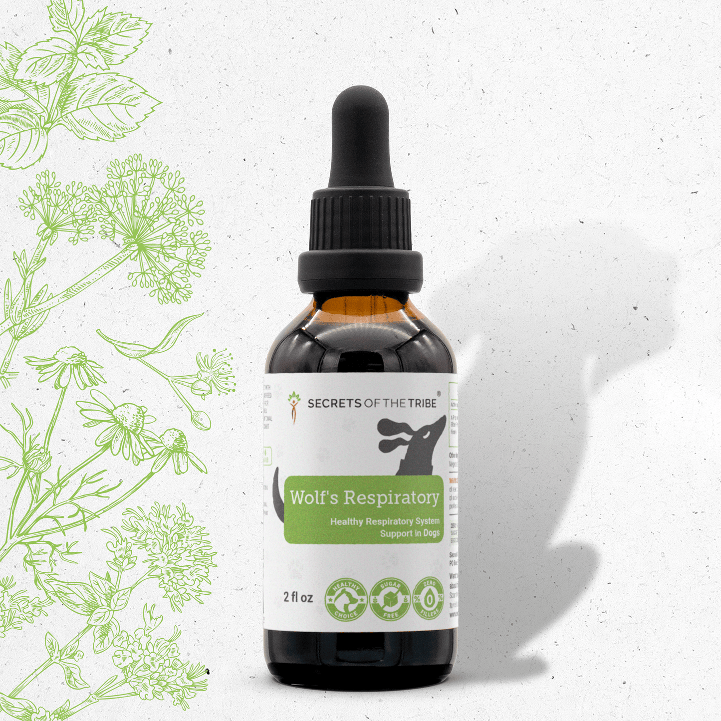 Wolf's Respiratory | Healthy Respiratory System Support in Dogs