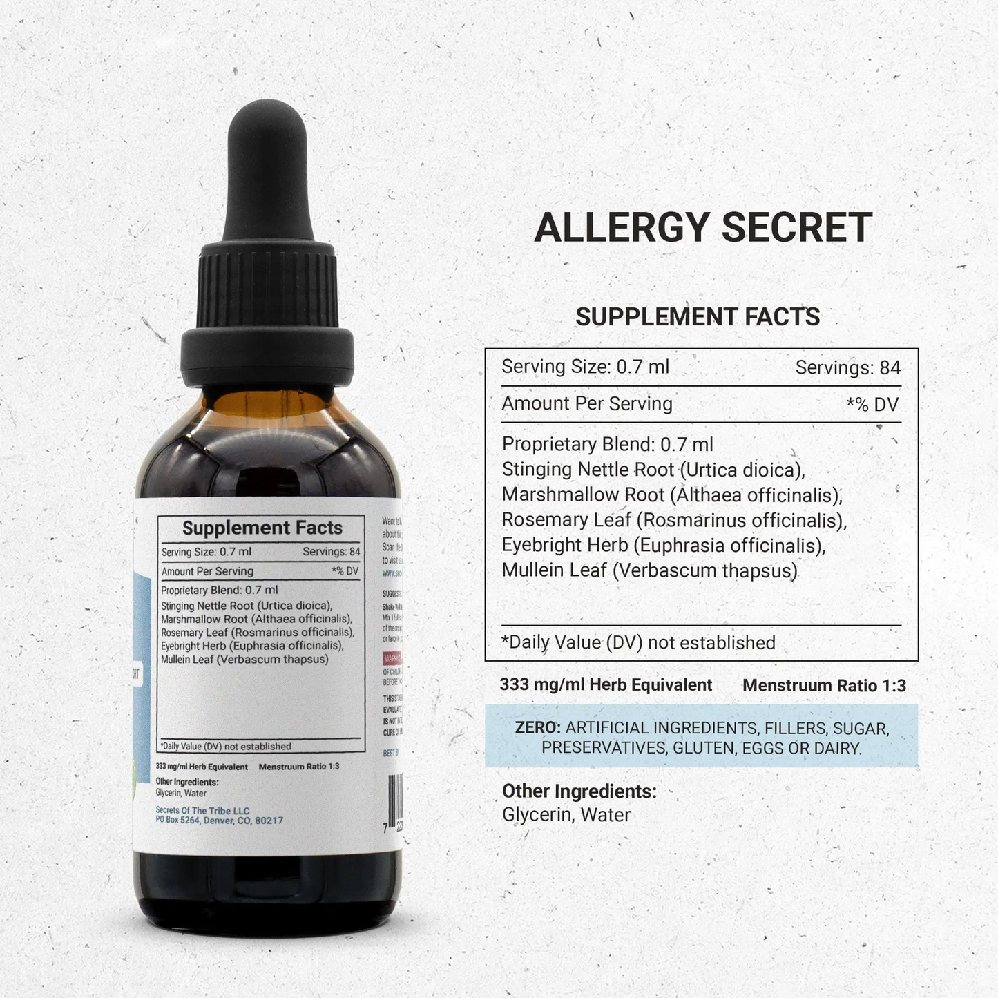 Allergy Secret Extract | Allergy | Congestion Support