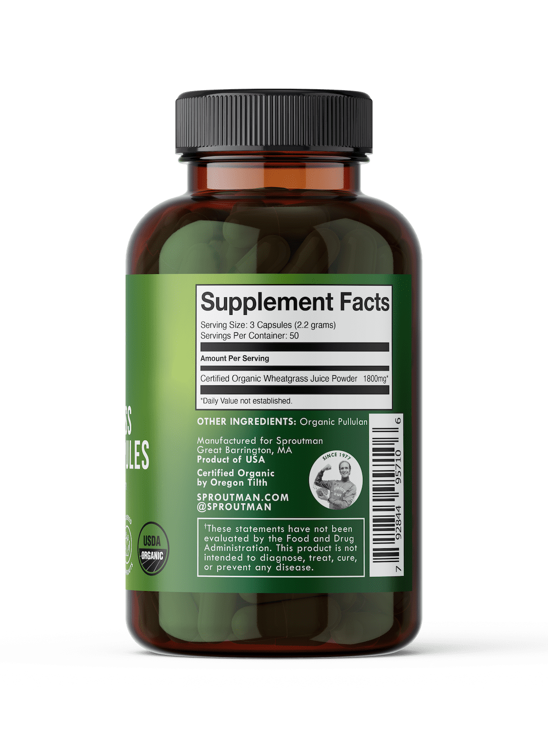 Wheatgrass Juice Capsules