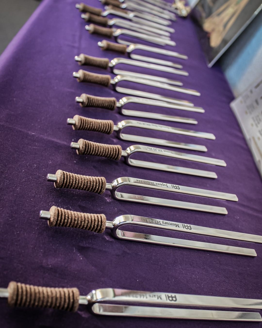 16 Vibrational Harmony Tuning Fork Set