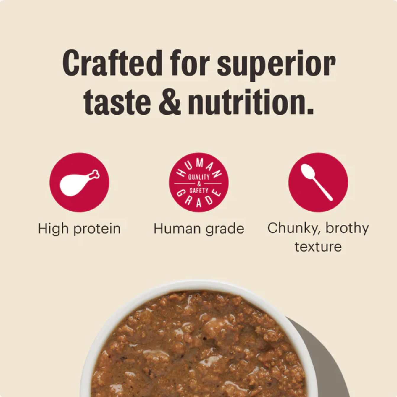 The Honest Kitchen | Cat Food Minced Turkey Chicken Duck Gravy