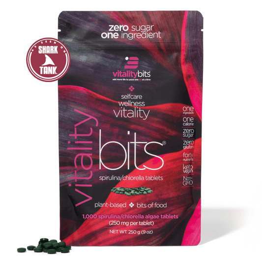 VITALITYbits® Spirulina+ Chlorella | Large Bag